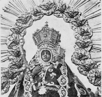 Representación de la Virgen de la Cabeza original