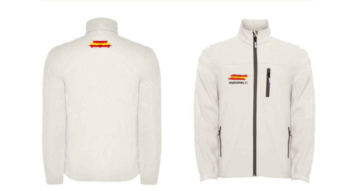 chaqueta blanca opositor guardia civil